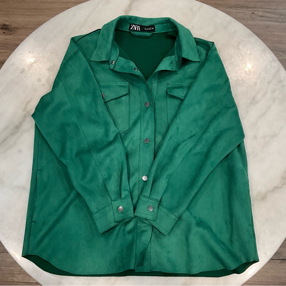Zara Green Jacket
